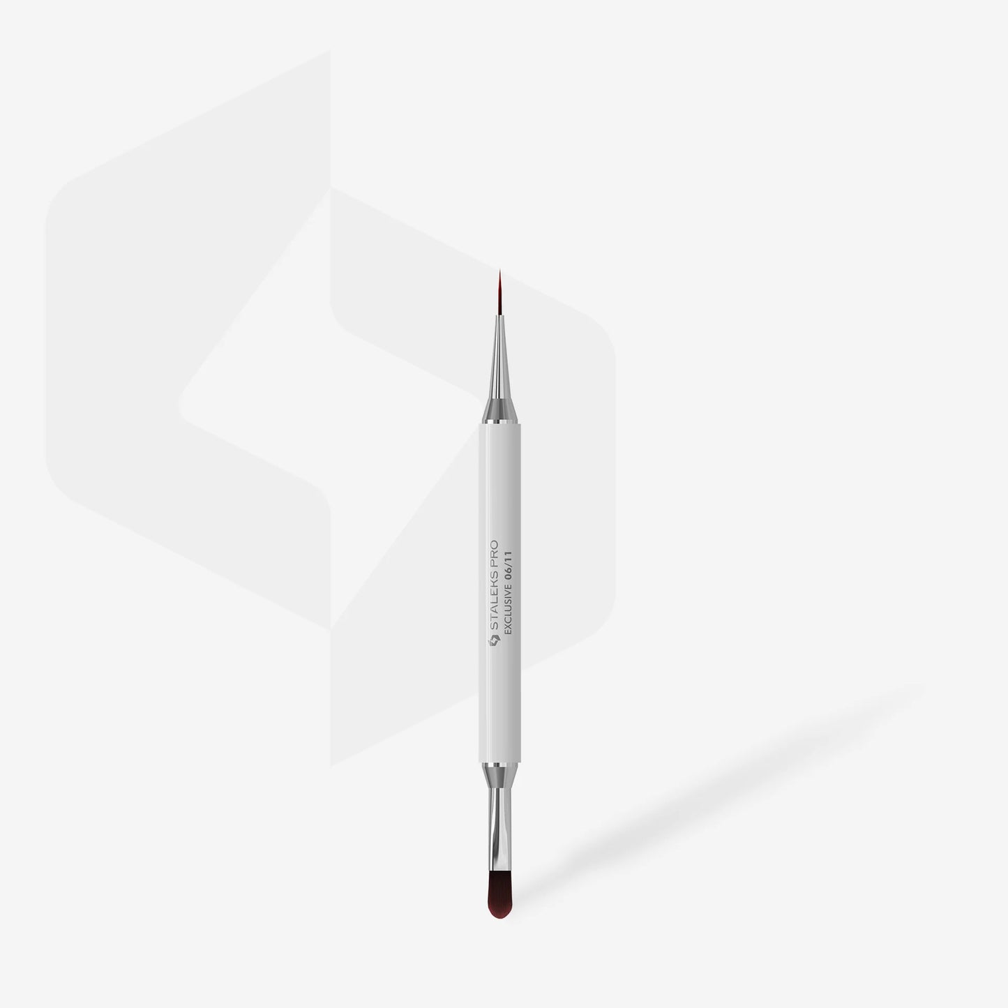 STALEKS EXCLUSIVE 06/11
Doppelseitiger Pinsel für Gel 11 mm / Liner 12 mm