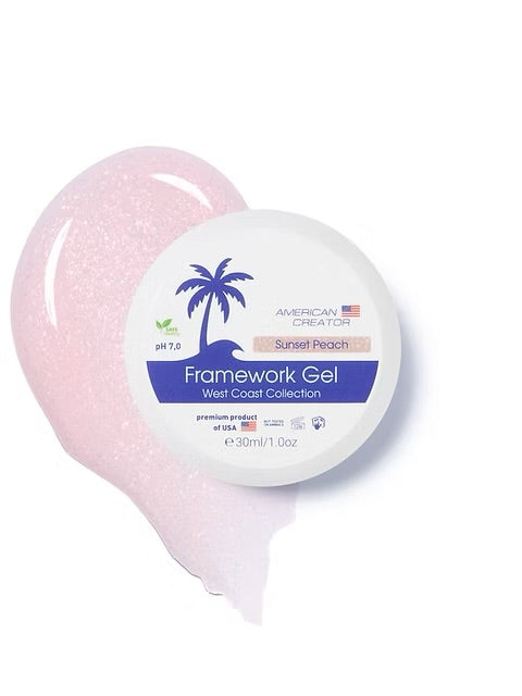 American Creator Framework Gel Sunset Peach
