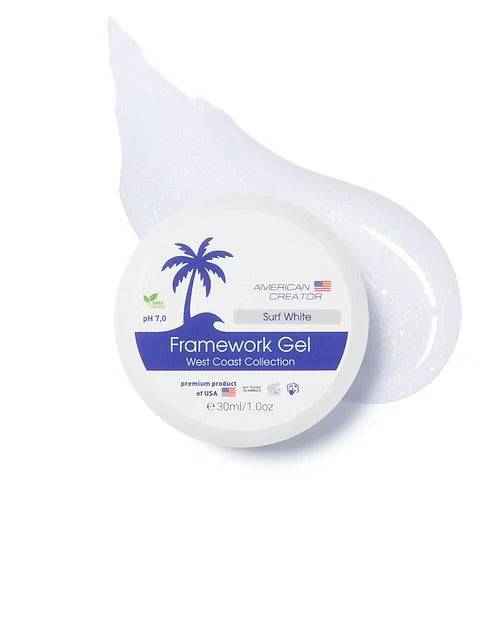 American Creator Framework Gel Surf White