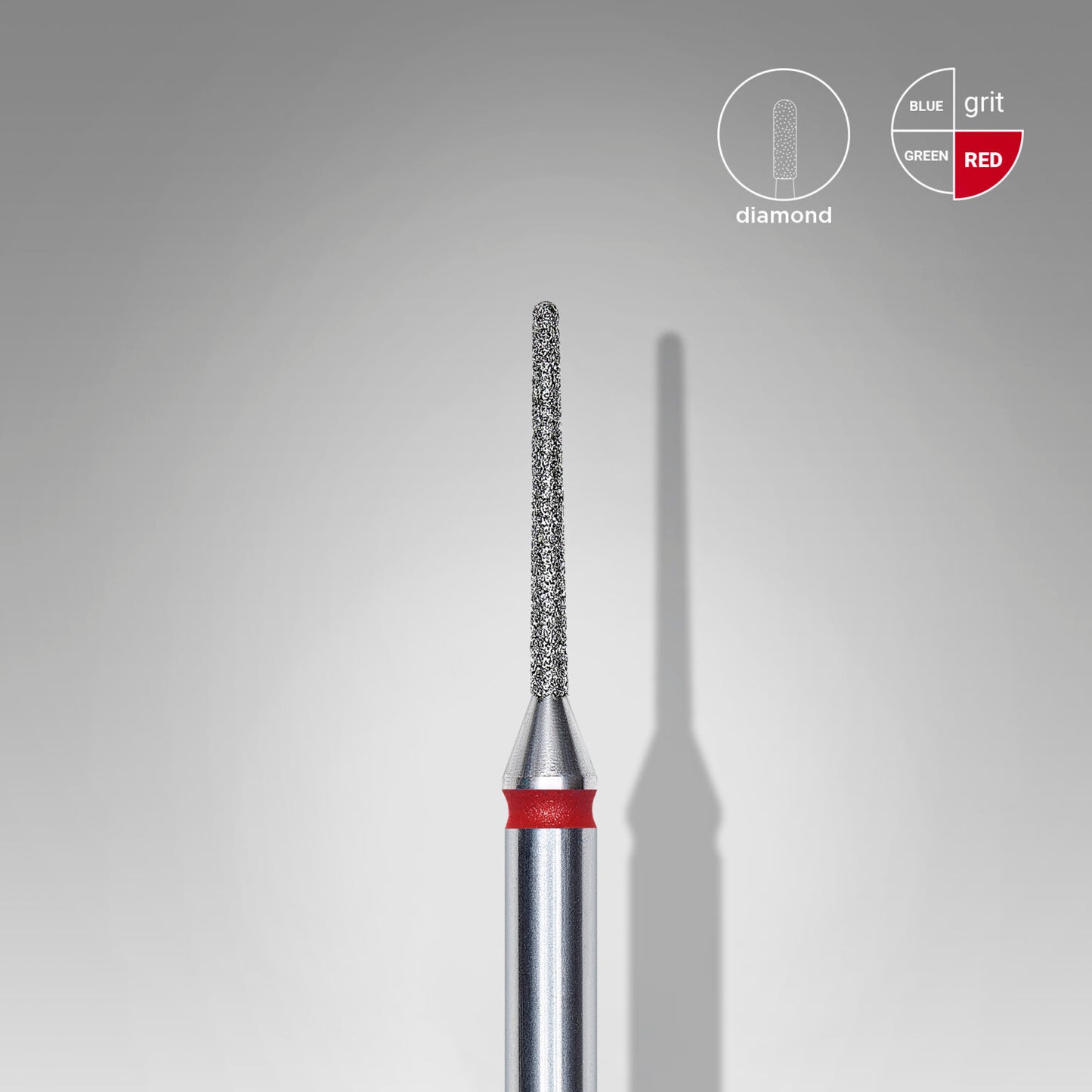 STALEKS EXPERT
Diamantfräser „Nadel“ rot, Durchmesser 1 mm, Arbeitsteil 10 mm