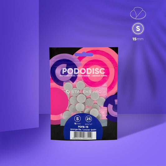 Einweg Schwammfeile für Pododisc S (25Stk)