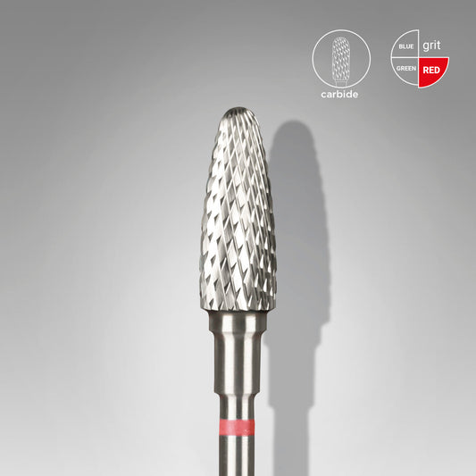 Hartmetallbit "Mais" rot, Durchmesser 5mm