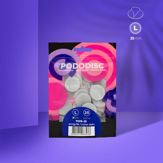 Einweg Schwammfeile für Pododisc L (25Stk)