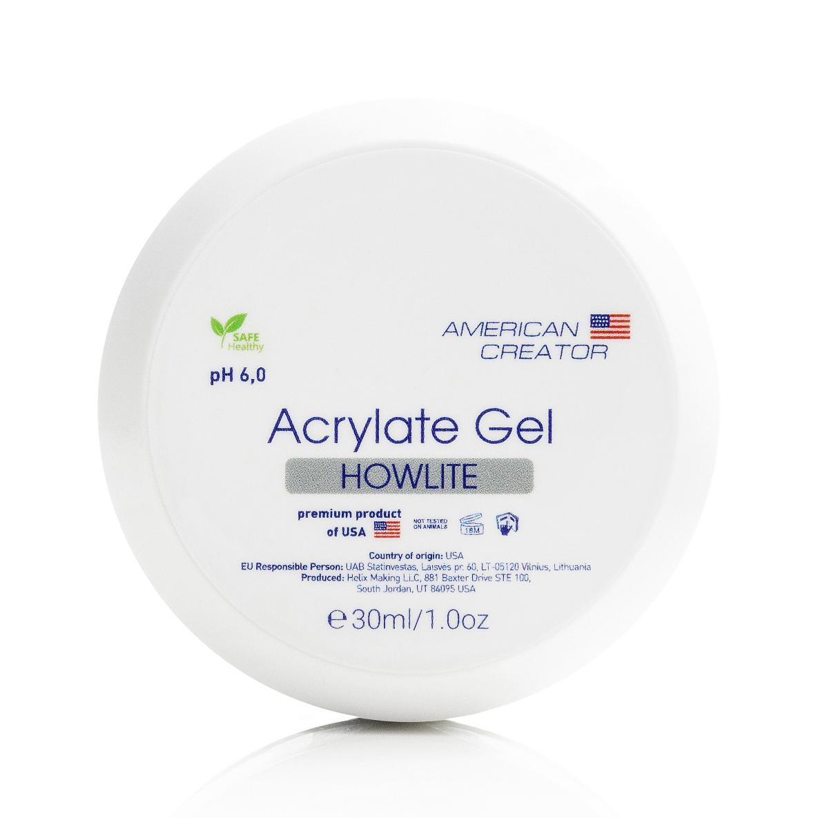 American Creator Acrylate Gel Howlite 30ml – nailcarediplacido