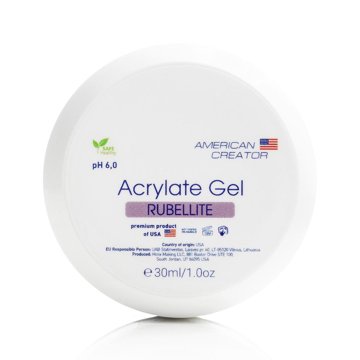 American Creator Acrylate Gel Rubellite 30ml