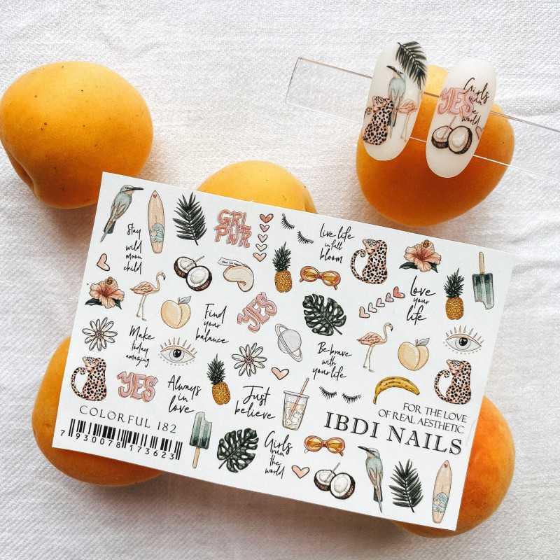 Ibdi Nails Coloful 182