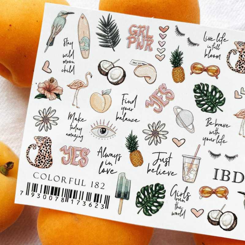 Ibdi Nails Coloful 182